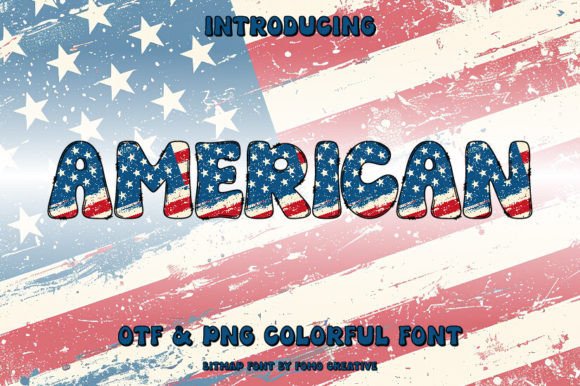 American Font: Infusing Joy and Color into Your Creative Projects