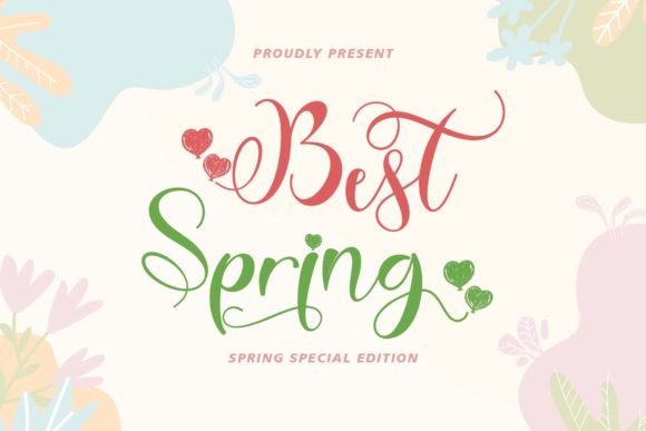 Best Spring: A Playful Handwritten Font with a Heart