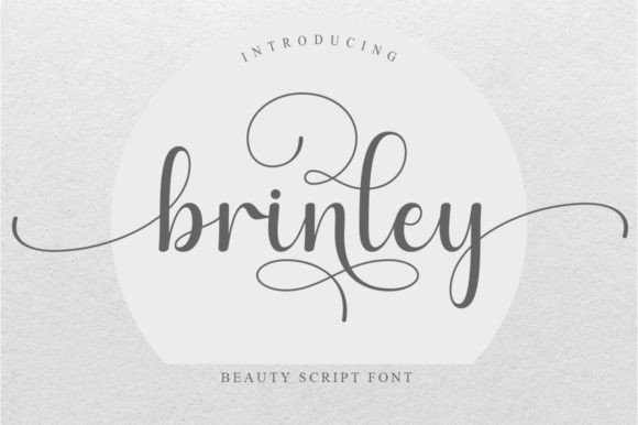 Brinley: A Handwritten Font for Timeless Elegance