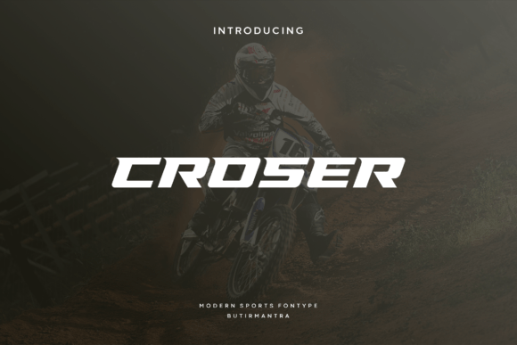 Croser: The Dynamic Display Font for High-Octane Design