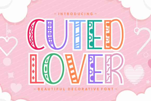 Cuted Lover: The Charming Font for Delightful Designs