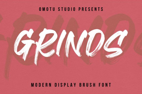 Grinds: The Handwritten Font That Captures Raw Energy