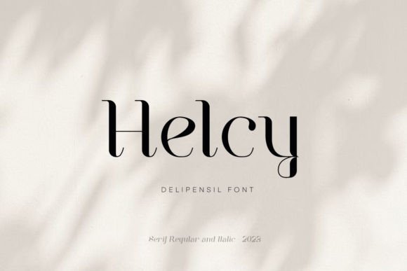 Helcy: Where Classic Serif Beauty Meets Modern Brand Needs
