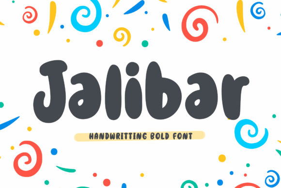 Jalibar: A Fun, Thick Lettered Display Font for Modern Brands