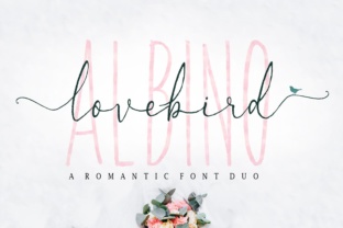 Lovebird: A Brush Font Duo for Modern Romance