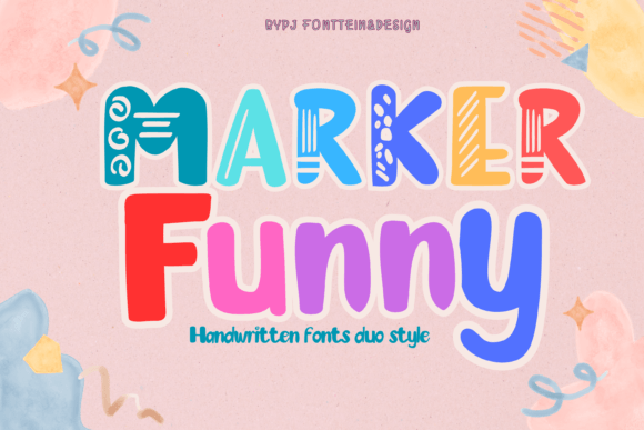 Marker Funny: A Playful Font for Lively, Adorable Designs