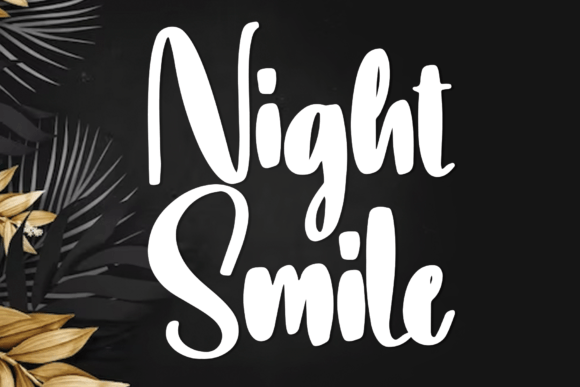 Night Smile: The Fresh Handwritten Font for Bold Designs