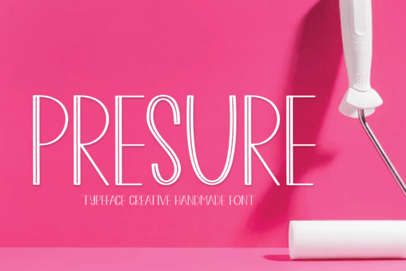 Presure: A Handwritten Font That Brings Genuine Warmth to Your Work