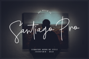 Santiago Pro: A Modern Handwriting Font for Authentic Design