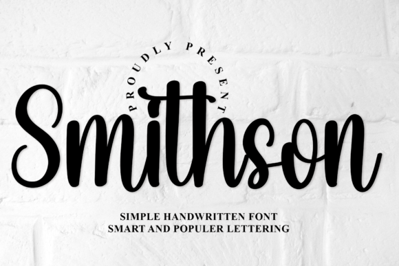 Smithson Font: The Elegant Script for Modern Designers