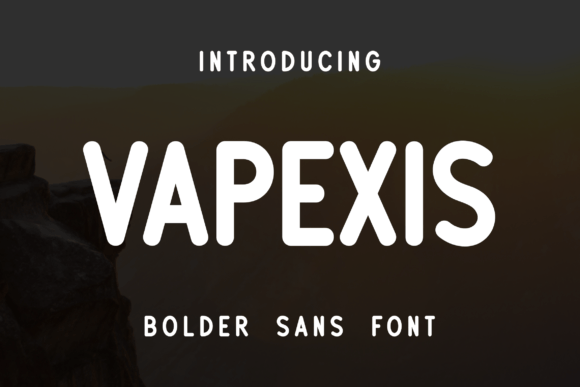 Vapexis: A Modern Sans Serif for Clean Design